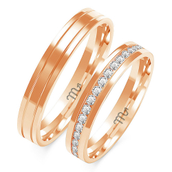 Eksklusive Vielsesringe Simply Love O279-2