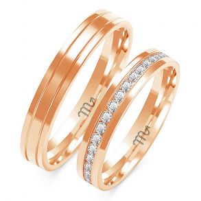 Eksklusive Vielsesringe Simply Love O279-2