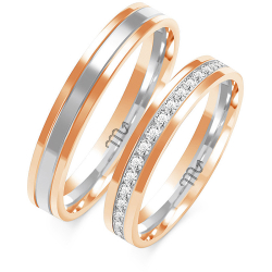 Eksklusive Vielsesringe Simply Love O279-4