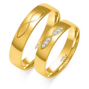 Eksklusive Vielsesringe Simply Love O283