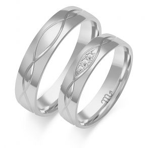 Eksklusive Vielsesringe Simply Love O284-1