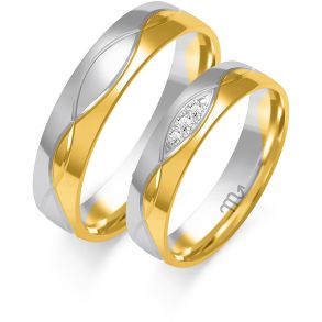 Eksklusive Vielsesringe Simply Love O284-3