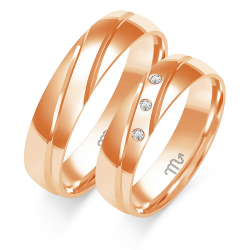 Eksklusive Vielsesringe Simply Love O285-2