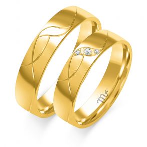 Eksklusive Vielsesringe Simply Love O294