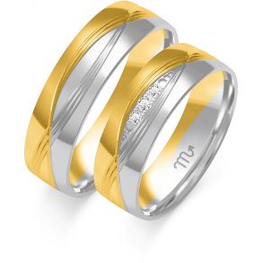 Eksklusive Vielsesringe Simply Love O297-3