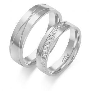 Eksklusive Vielsesringe Simply Love O302-1