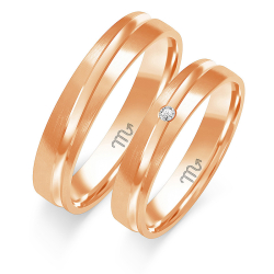 Eksklusive Vielsesringe Simply Love O304-2