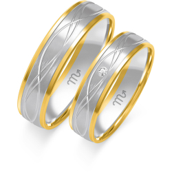 Eksklusive Vielsesringe Simply Love O314-3