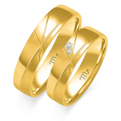 Eksklusive Vielsesringe Simply Love O316