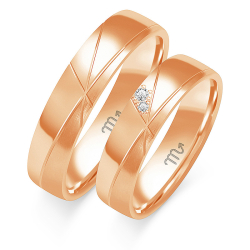 Eksklusive Vielsesringe Simply Love O316-2