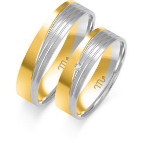 Eksklusive Vielsesringe Simply Love O317-3