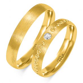 Eksklusive Vielsesringe Simply Love O318