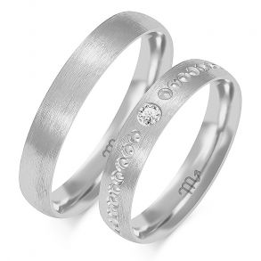 Eksklusive Vielsesringe Simply Love O318-1