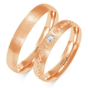 Eksklusive Vielsesringe Simply Love O318-2