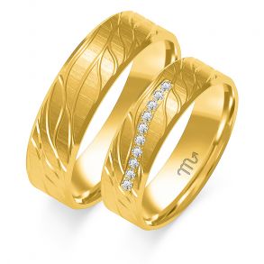 Eksklusive Vielsesringe Simply Love O319