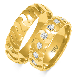 Eksklusive Vielsesringe Simply Love O321