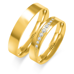 Eksklusive Vielsesringe Simply Love O322