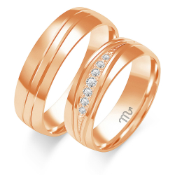 Eksklusive Vielsesringe Simply Love O324-2