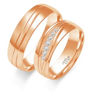 Eksklusive Vielsesringe Simply Love O324-2