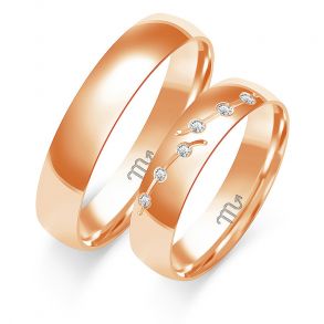 Eksklusive Vielsesringe Simply Love O326-2