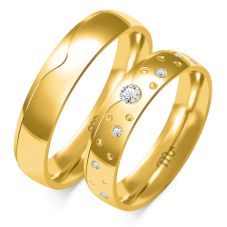 Eksklusive Vielsesringe Simply Love O327