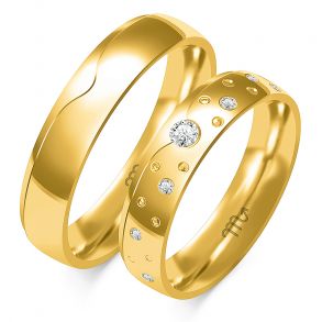 Eksklusive Vielsesringe Simply Love O327