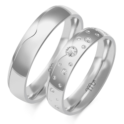 Eksklusive Vielsesringe Simply Love O327-1