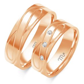 Eksklusive Vielsesringe Simply Love O332-2