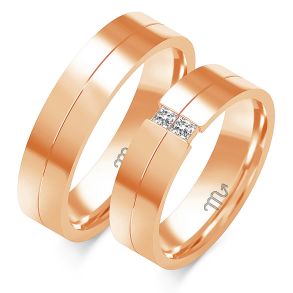 Eksklusive Vielsesringe Simply Love O341-2