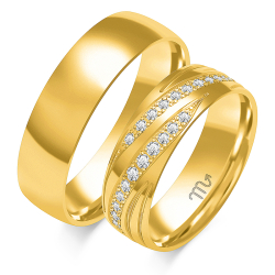 Eksklusive Vielsesringe Simply Love O343