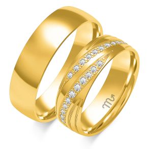 Eksklusive Vielsesringe Simply Love O343