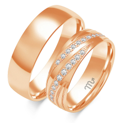 Eksklusive Vielsesringe Simply Love O343-2