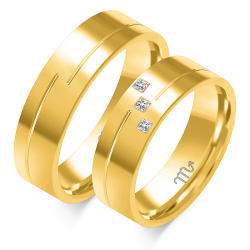 Eksklusive Vielsesringe Simply Love O347