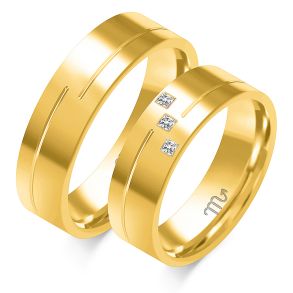 Eksklusive Vielsesringe Simply Love O347