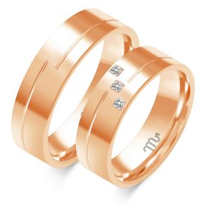 Eksklusive Vielsesringe Simply Love O347-2