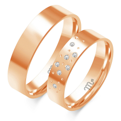 Eksklusive Vielsesringe Simply Love O349-2