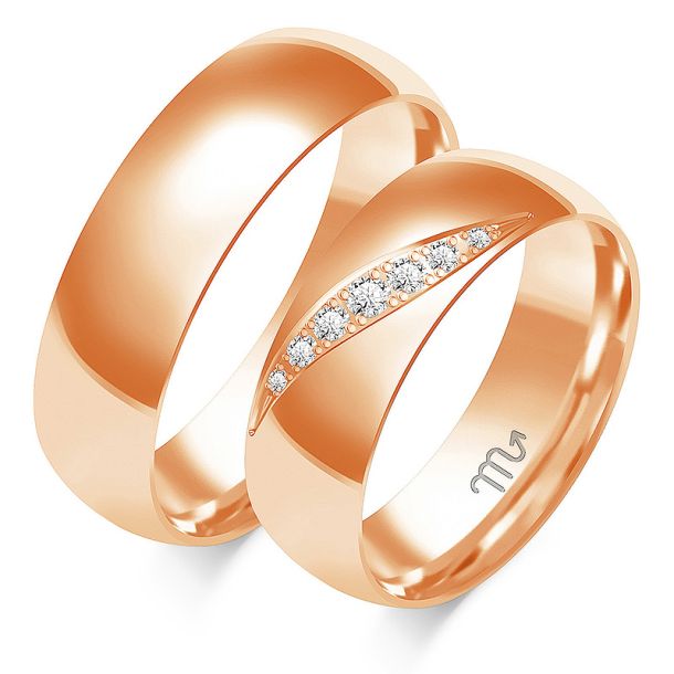 Eksklusive Vielsesringe Simply Love O350-2