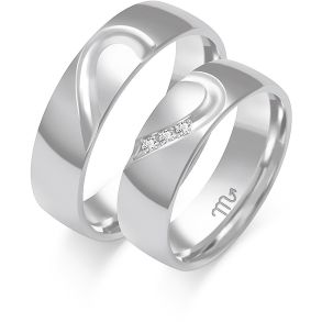 Eksklusive Vielsesringe Simply Love O352-1