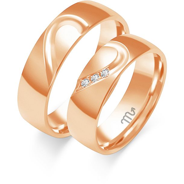 Eksklusive Vielsesringe Simply Love O352-2