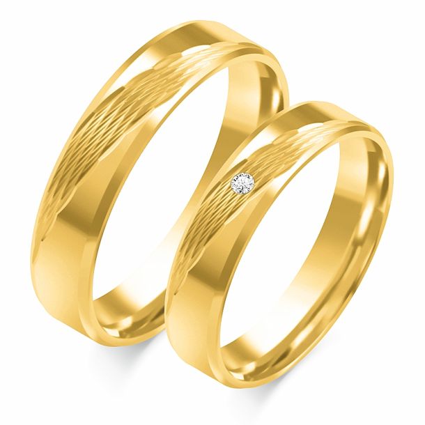 Eksklusive Vielsesringe Simply Love O353