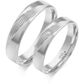 Eksklusive Vielsesringe Simply Love Silver O353S