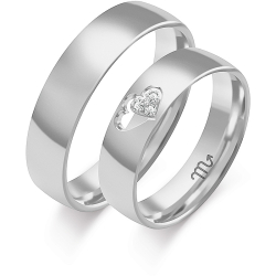 Eksklusive Vielsesringe Simply Love O354-1