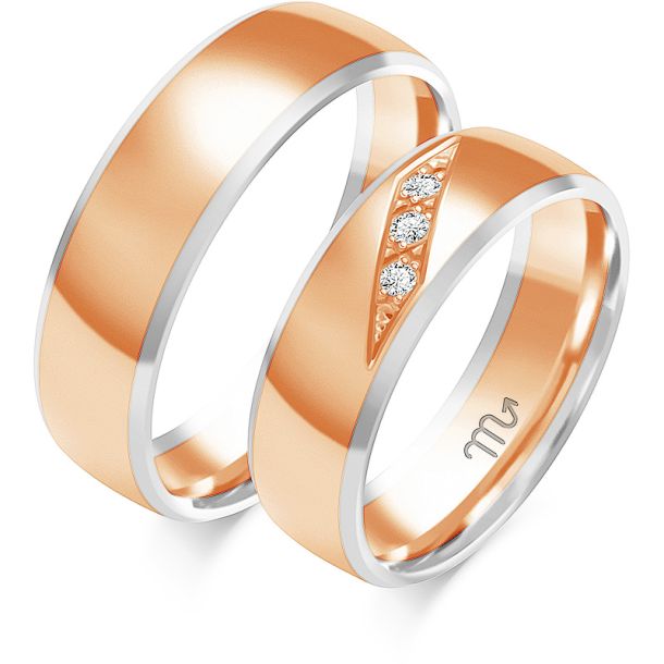 Eksklusive Vielsesringe Simply Love O355-4