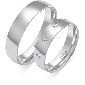 Eksklusive Vielsesringe Simply Love O356-1