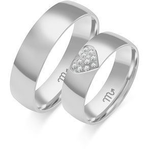 Eksklusive Vielsesringe Simply Love O358-1