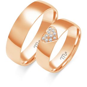 Eksklusive Vielsesringe Simply Love O358-2