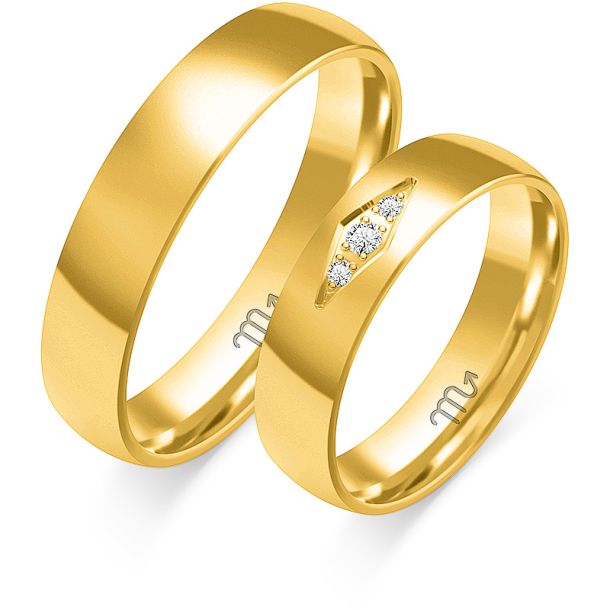 Eksklusive Vielsesringe Simply Love O361