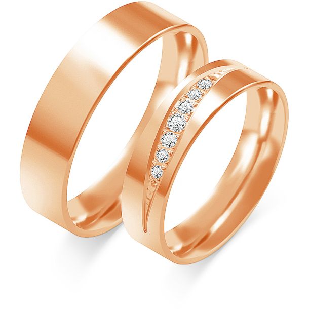 Eksklusive Vielsesringe Simply Love O363-2