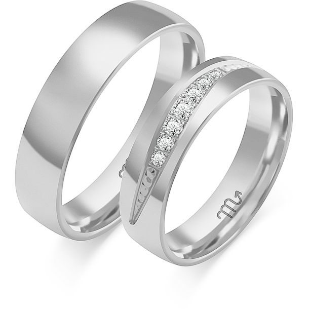 Eksklusive Vielsesringe Simply Love O364-1