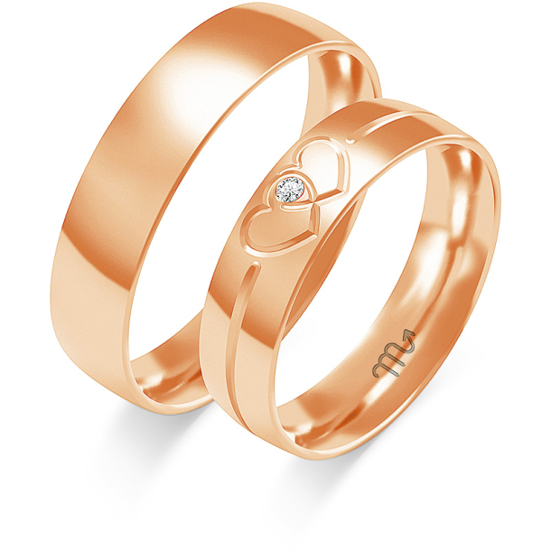 Eksklusive Vielsesringe Simply Love O367-2